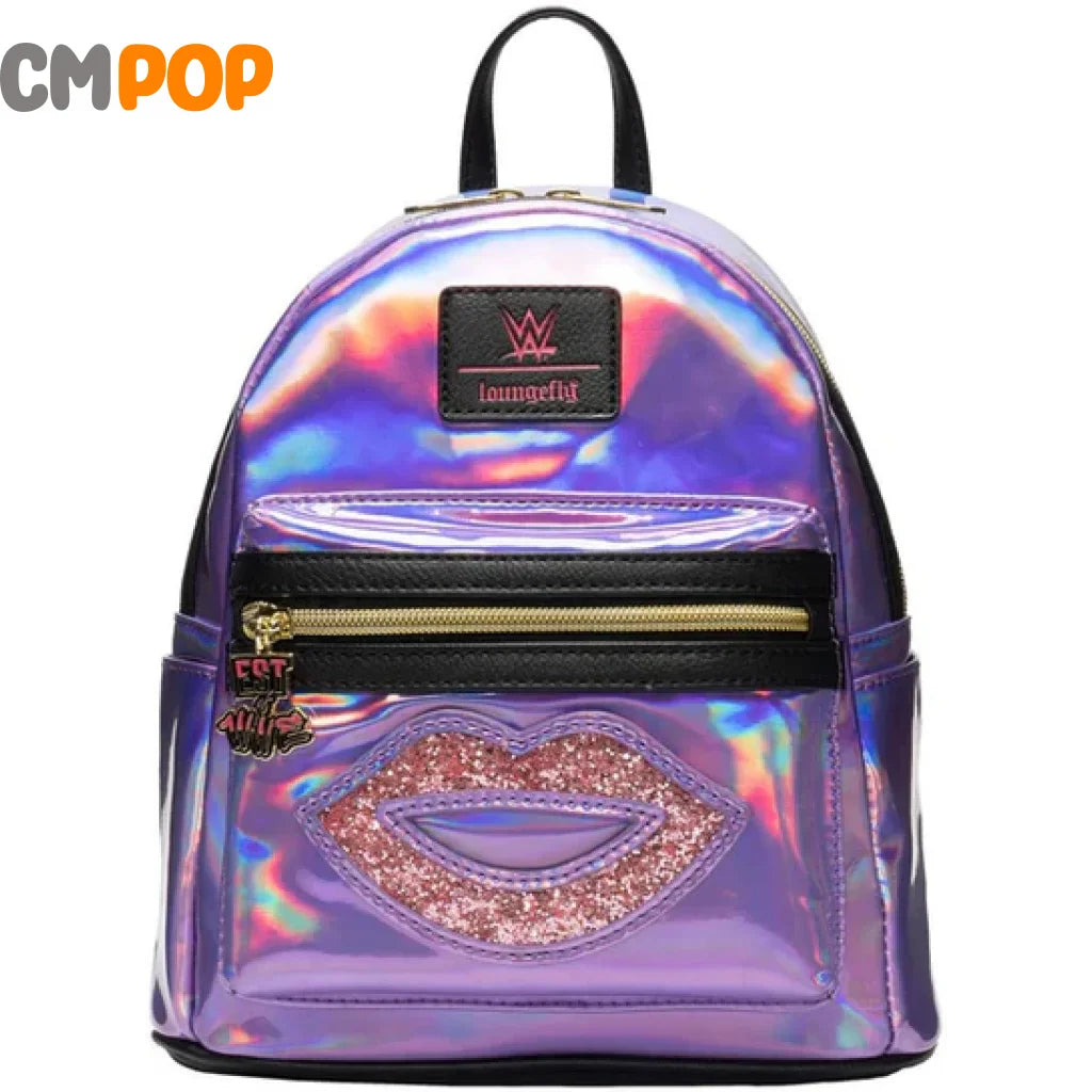 WWE Wrestle Mania Bianca Belair Mini Backpack - Loungefly Loungefly