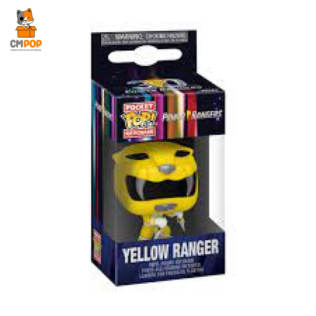 Yellow Ranger - Funko Pop! Keychain Power Rangers Pop