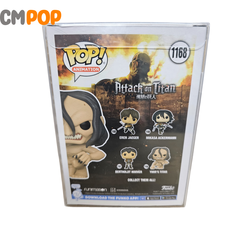 Ymirs Titan Signed Jsa Certified - #1168 Funko Pop! Attack On Pop