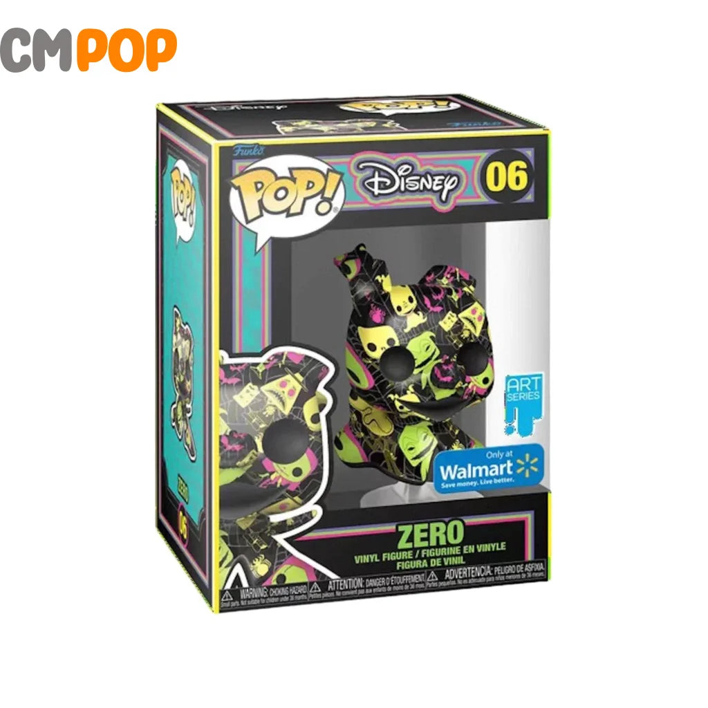 Zero - #06 Funko Pop! Disney The Nightmare Before Christmas Walmart Exclusive Art Series Pop