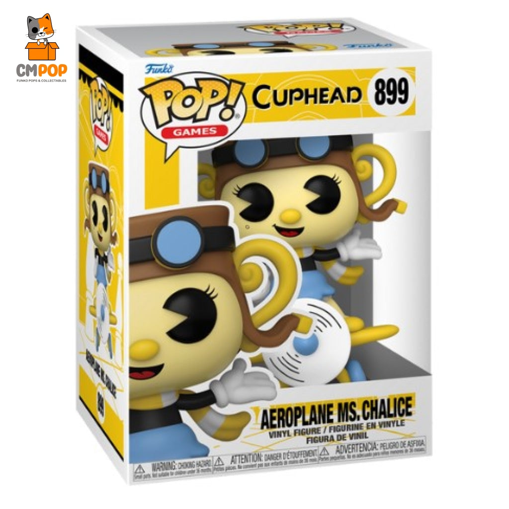 Aeroplane Ms. Chalice - #899 Funko Pop! Cuphead Pop